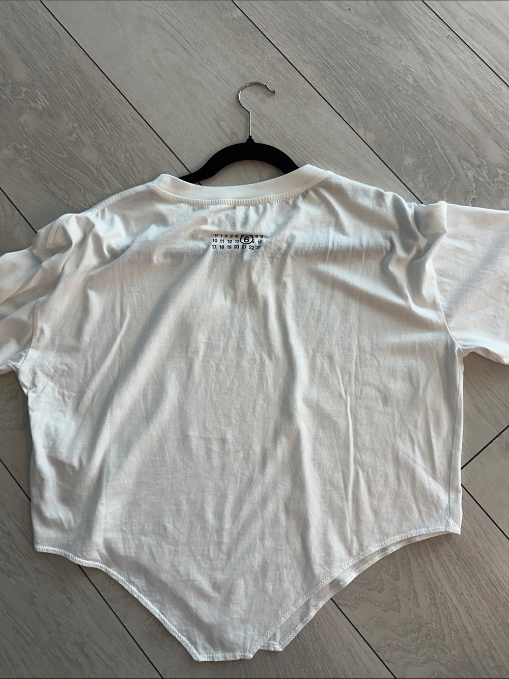 Maison Martin Margiela White Oversized Short-Sleeve Tee - Picture 3 of 9